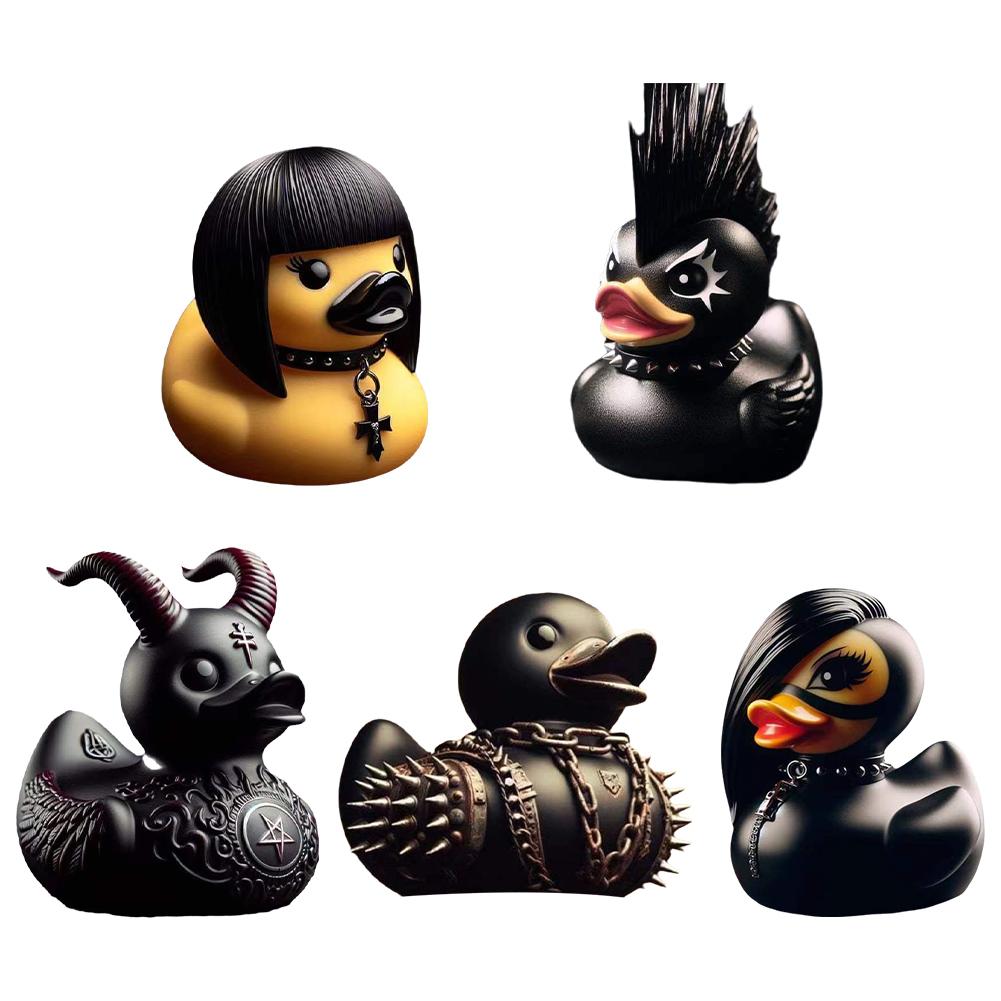 Duck Devil Duck Death Rock Duc - Art Craft Duck 评论和价格