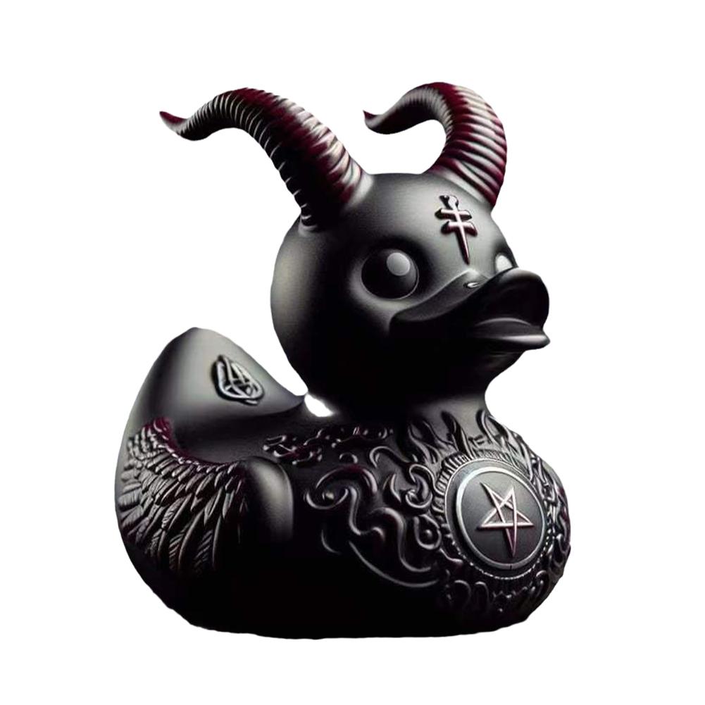 Duck Devil Duck Death Rock Duc - Art Craft Duck 评论和价格