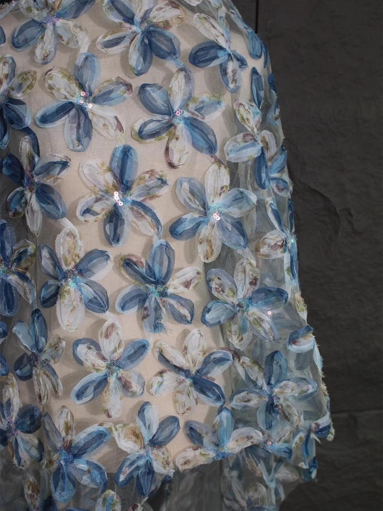Mesh Sequin Fabric Embroidered - Art Craft Upholstery 评论和价格