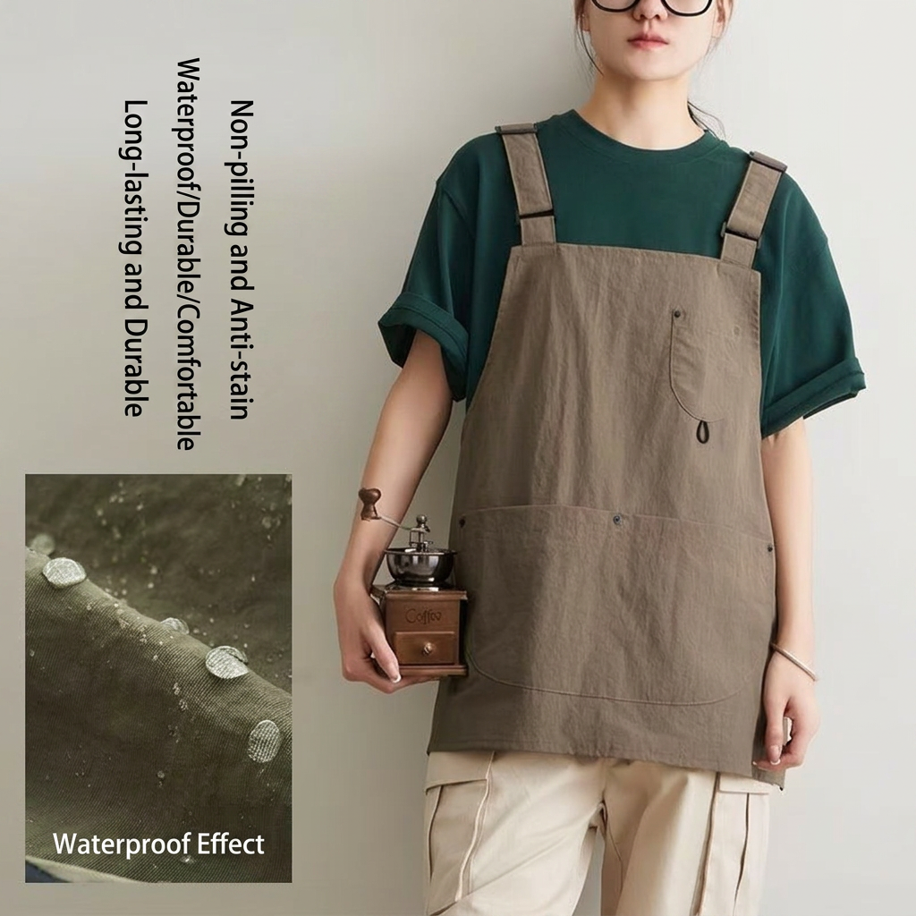 Coffee Shop Apron Minimalist U - Art Craft Workshop 评论和价格