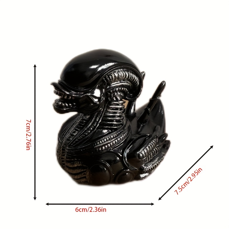 Alien Duck Resin Statue，Evil A - Art Craft Duck 评论和价格