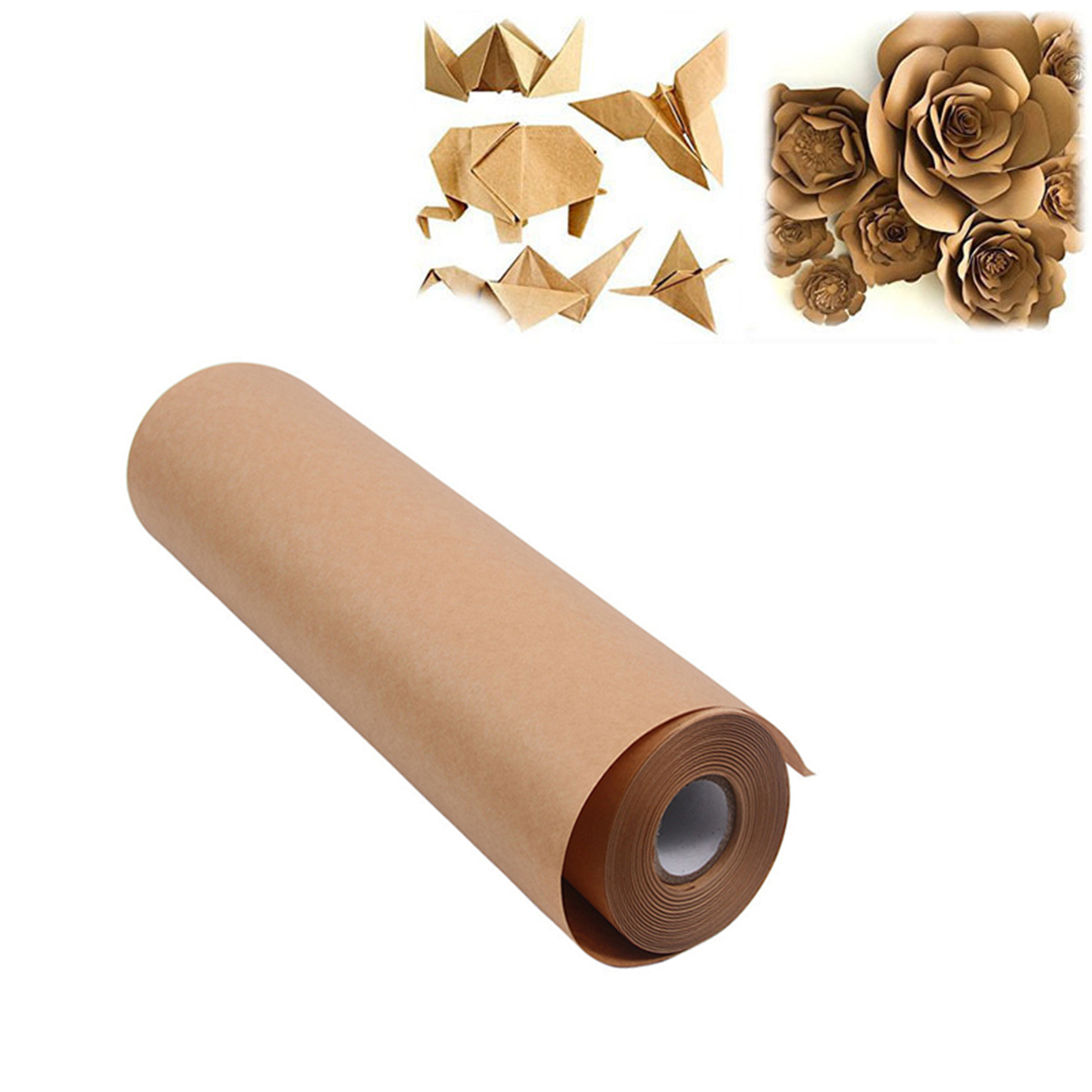 1 Roll of Brown Eco Kraft Pape - Art And Craft Recycle 评论和价格