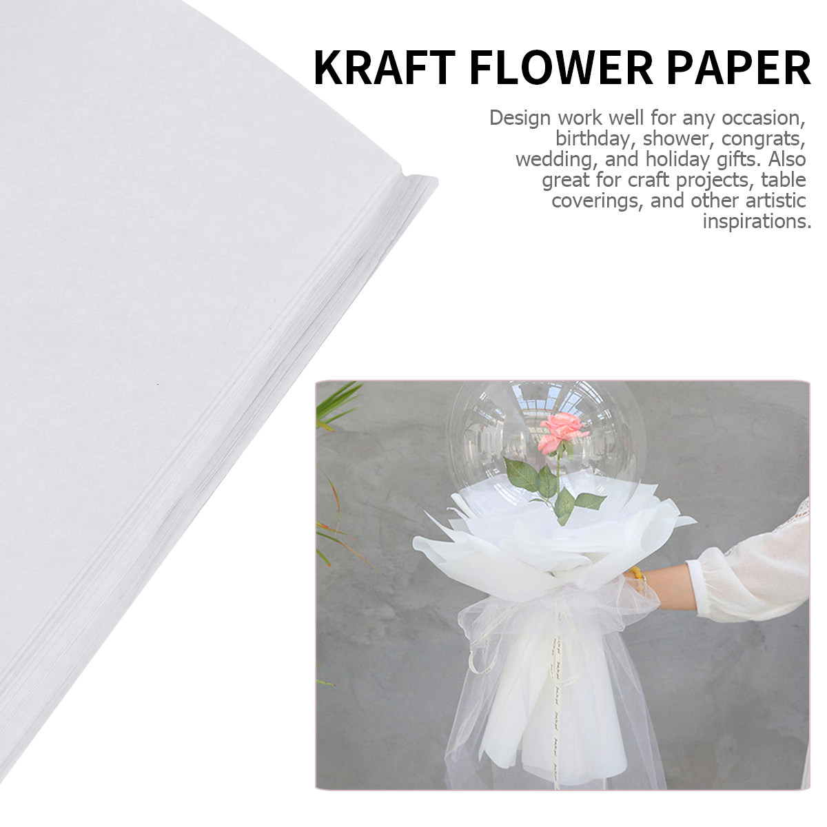 20Pcs Thick Tear-Resistant Kra - Art And Craft Recycle 评论和价格