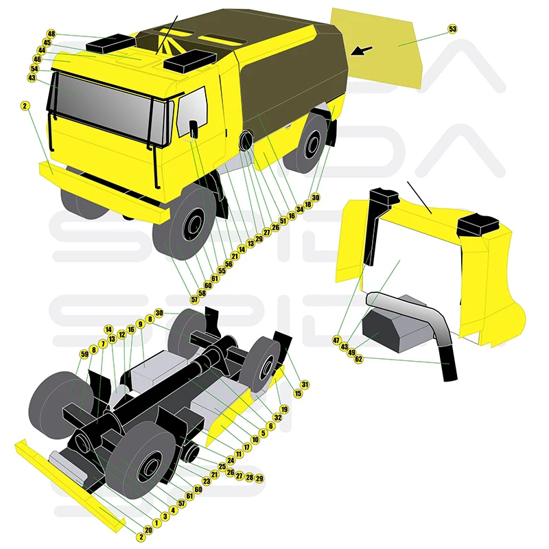 Tatra 815 2008 Truck 1:53 Daka - Art Craft Center 评论和价格