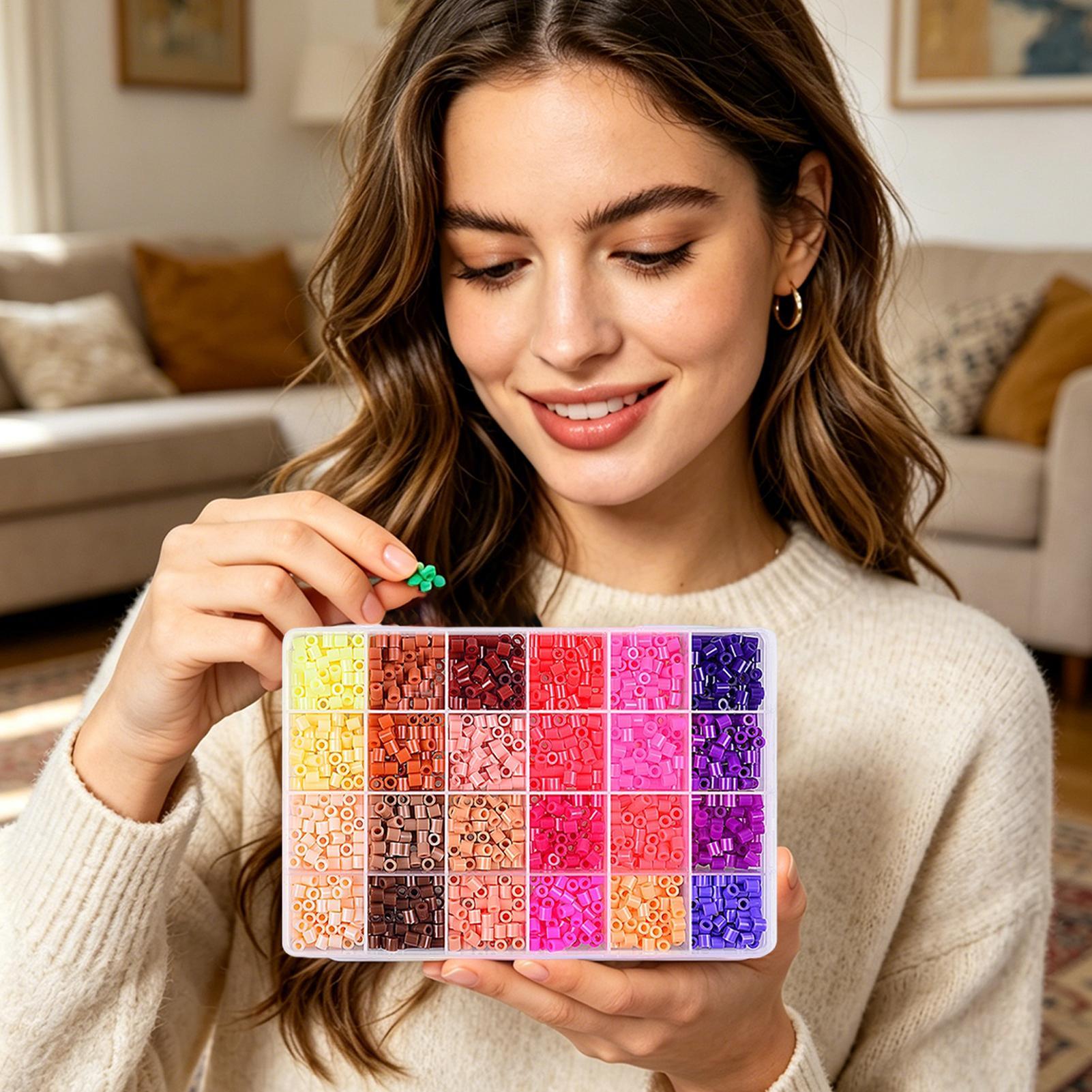 Melty Beads 24-Color DIY Craft - Art Craft Workshop 评论和价格