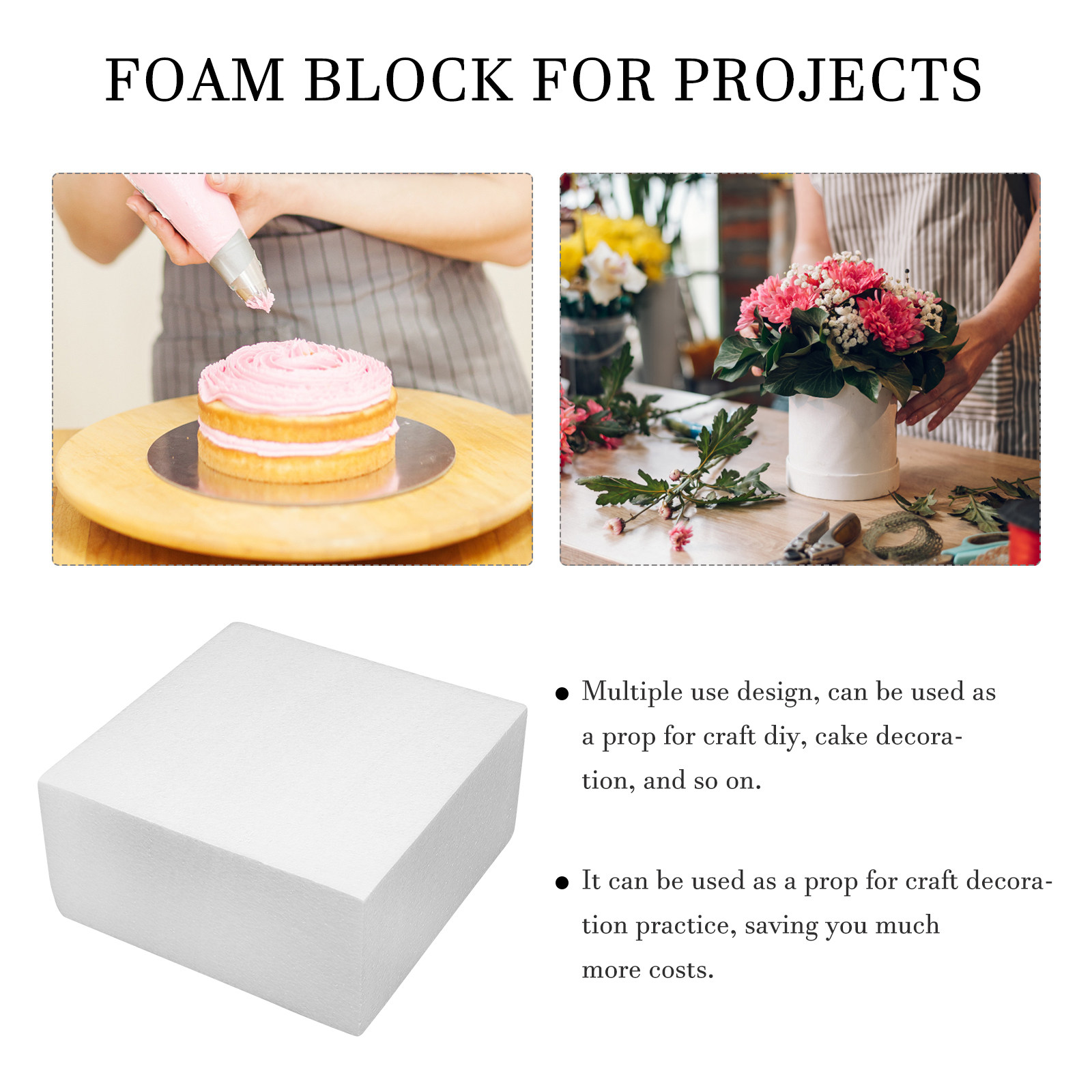 White Foam Sculpting Blocks fo - Art Craft School 评论和价格
