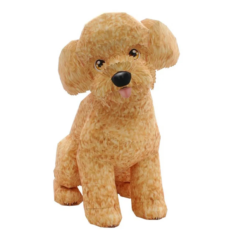 Toy Poodle Dog Folding Origami - Art Craft Center 评论和价格