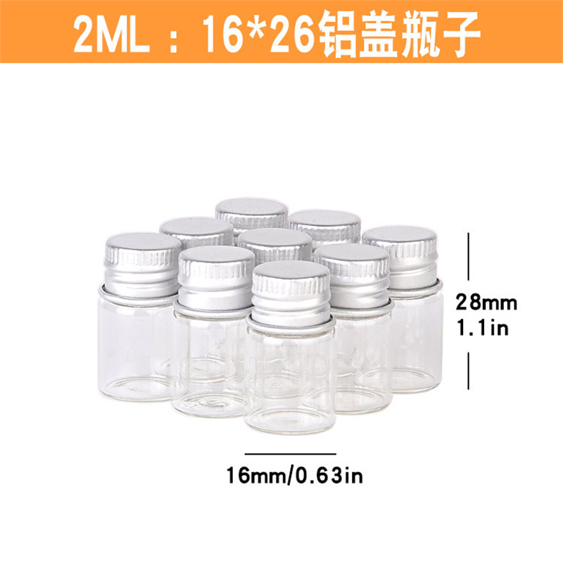 400pcs 2ml 4ml 6ml Glass Bottl - Art Craft Zoo 评论和价格