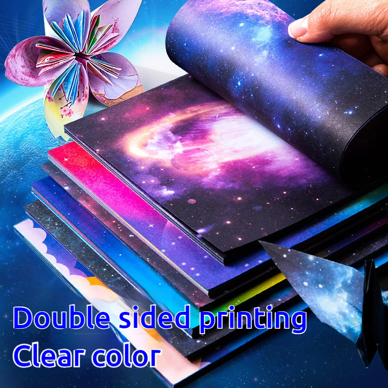 50 Sheets Origami Paper Stars  - Art And Craft Recycle 评论和价格