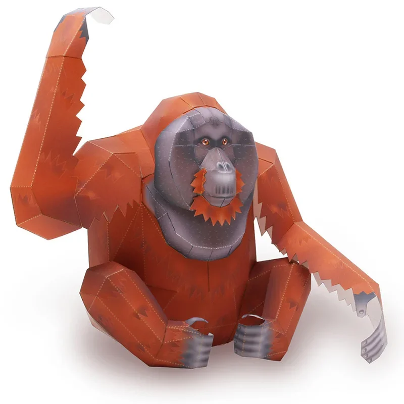 Orangutan Gorilla Origami Art  - Art Craft Center 评论和价格