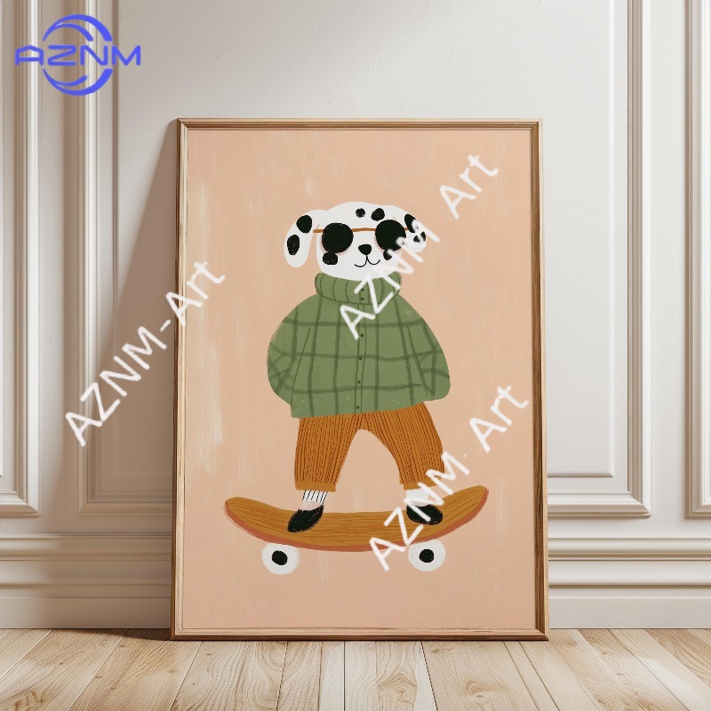 1PC Funny Animal Skateboarding - Art Craft Duck 评论和价格