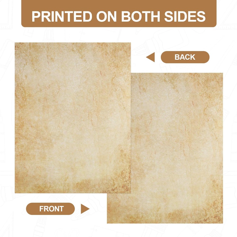 Vintage Parchment Paper 70 She - Art And Craft Letter X 评论和价格