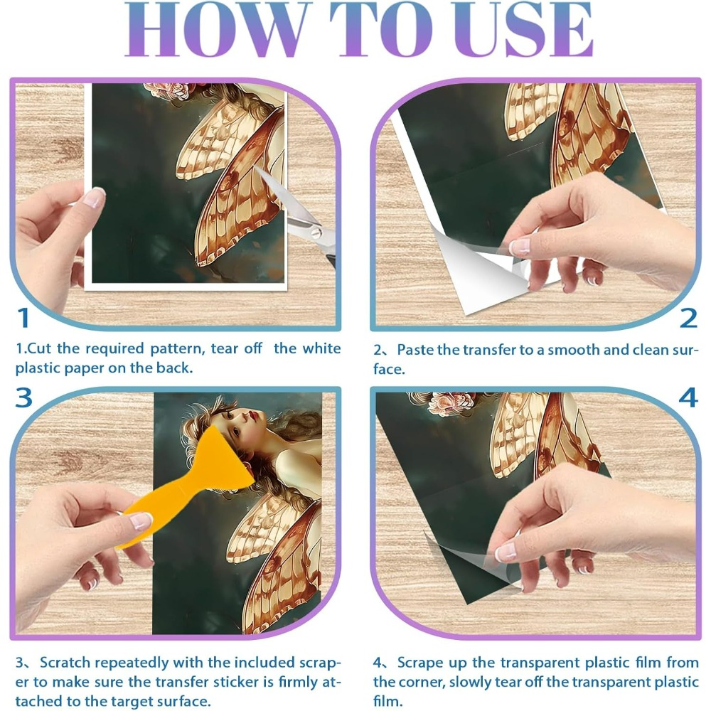 4 Sheets Retro Buttterfly Fair - Art Craft Us 评论和价格
