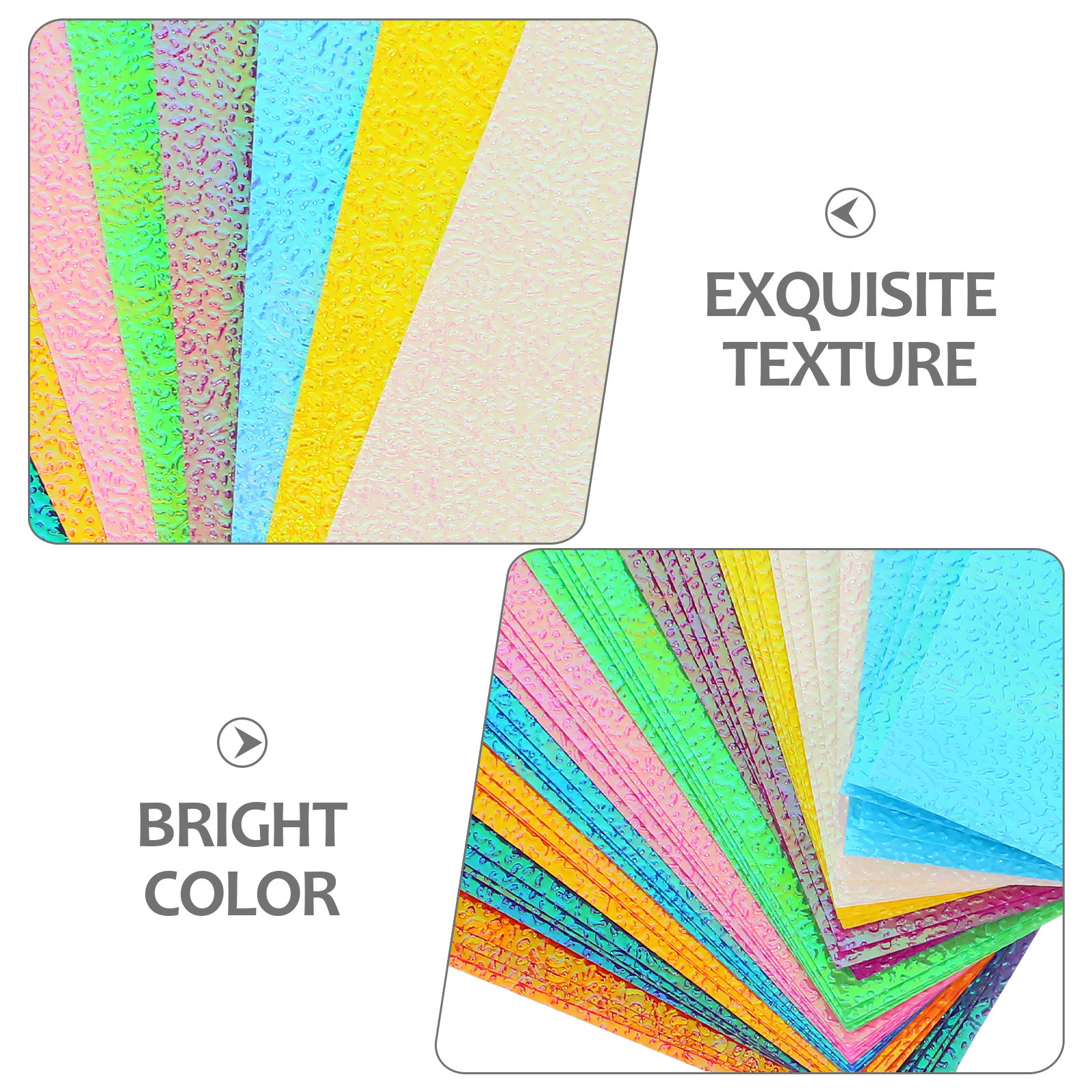 50Pcs Shimmering Iridescent Pa - Art Craft School 评论和价格
