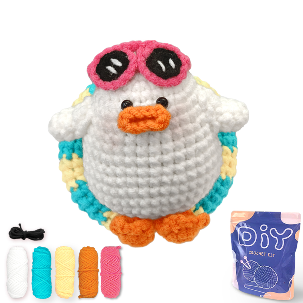 YAMAXIN DIY Crochet Needle Kit - Art Craft Duck 评论和价格