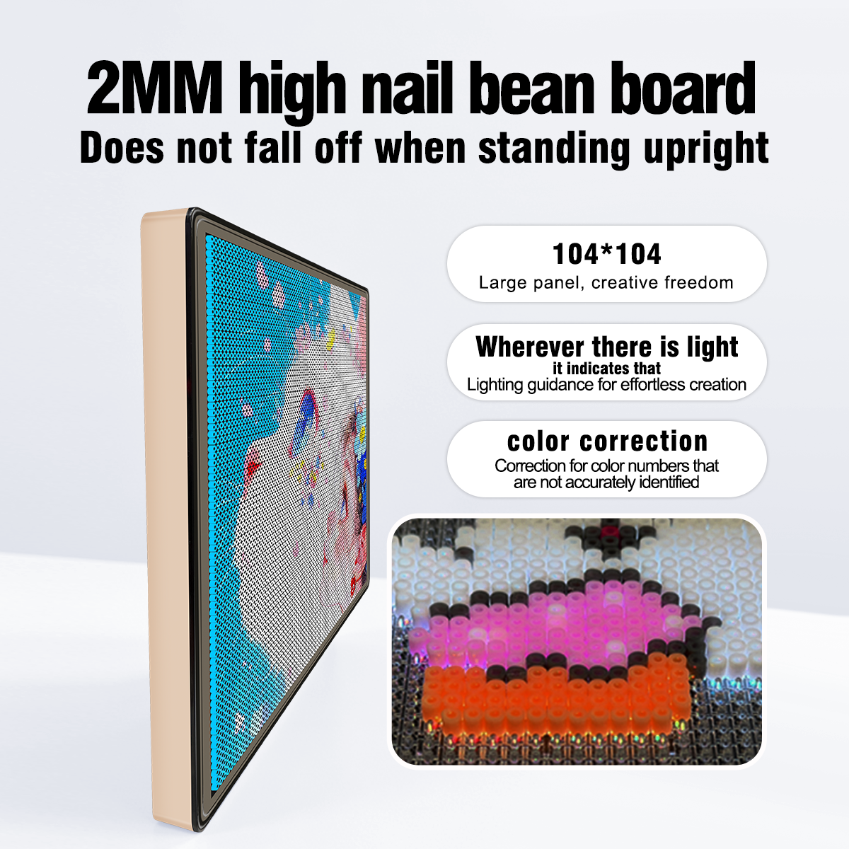LED Fuse Beads Craft Pegboard  - Art Craft Us 评论和价格