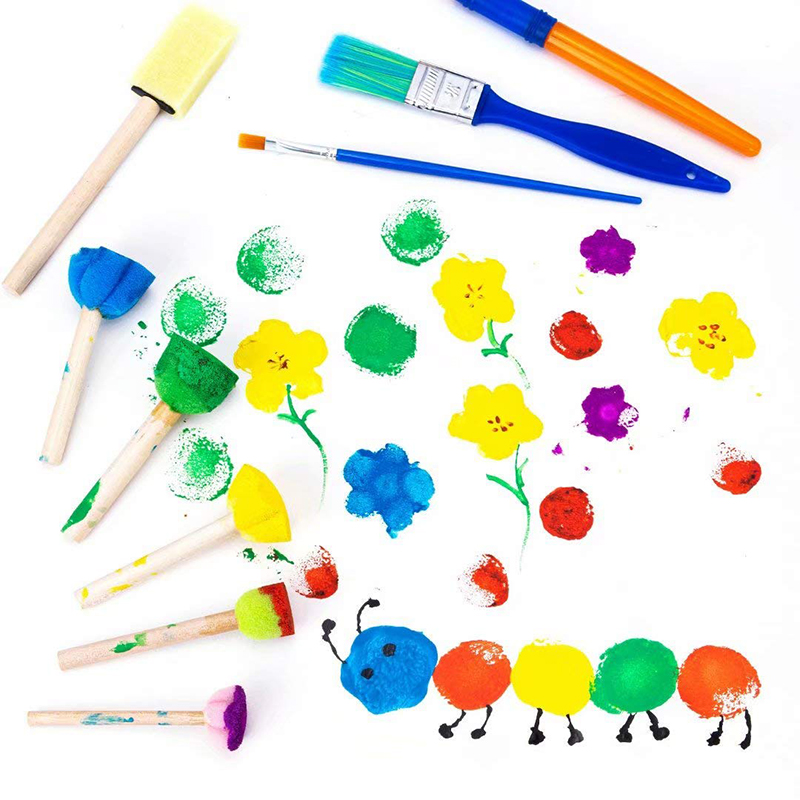 Bulk Painting Sponge & Brush B - Art Craft Workshop 评论和价格