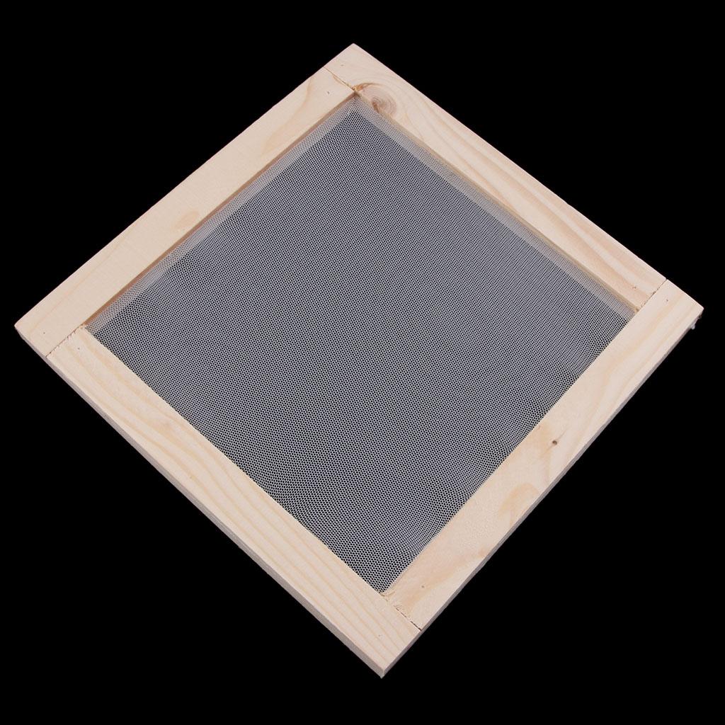 Wooden Paper Making Screen Rec - Art Craft Recycled Materials 评论和价格