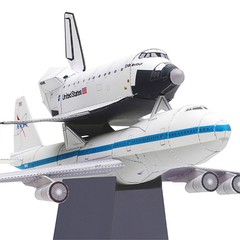 Boeing 747 Shuttle Carrier Air - Art Craft Center 评论和价格