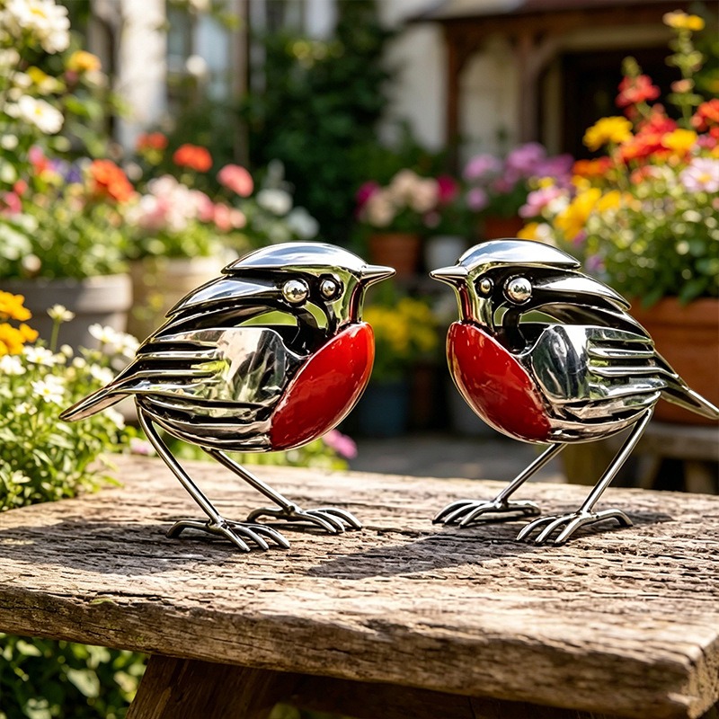 Scrap Metal Art Robin Sculptur - Art And Craft Recycle 评论和价格