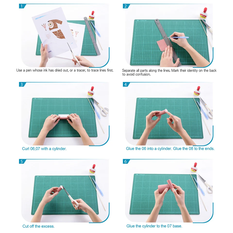 Little Owl Origami Art Mini 3D - Art Craft Center 评论和价格