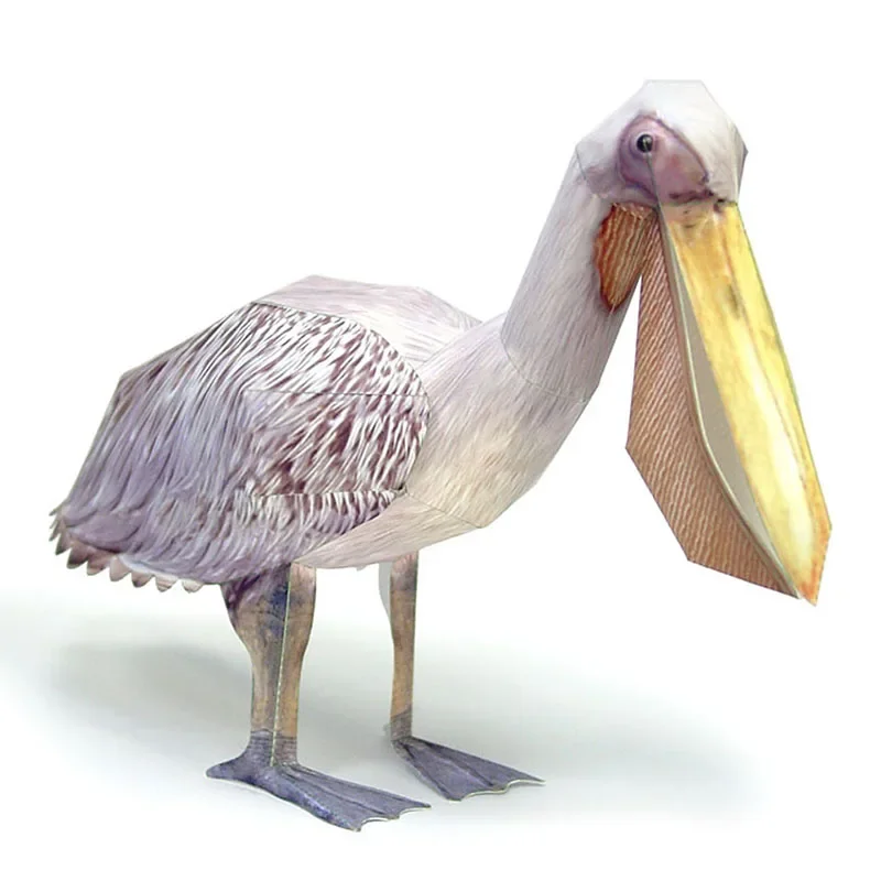 Great White Pelican Bird Paper - Art Craft Center 评论和价格