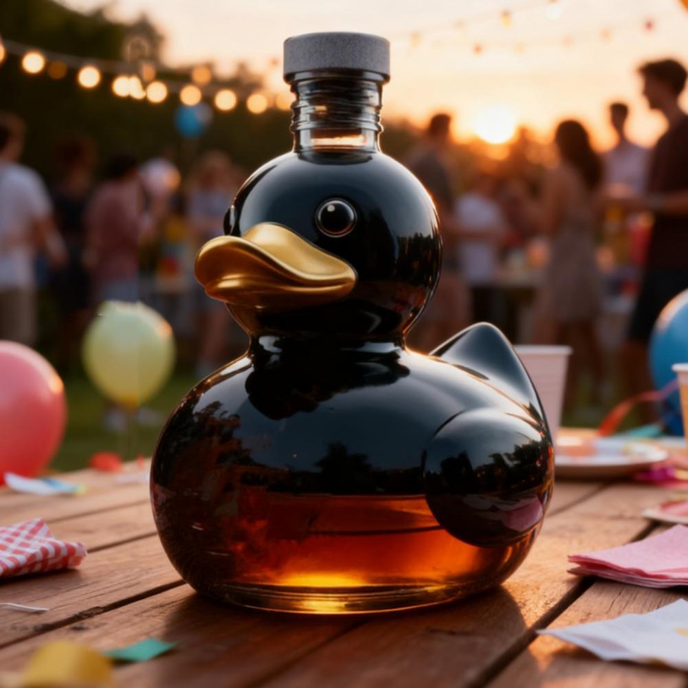 Whimsical Duck-shaped Flask Ar - Art Craft Duck 评论和价格