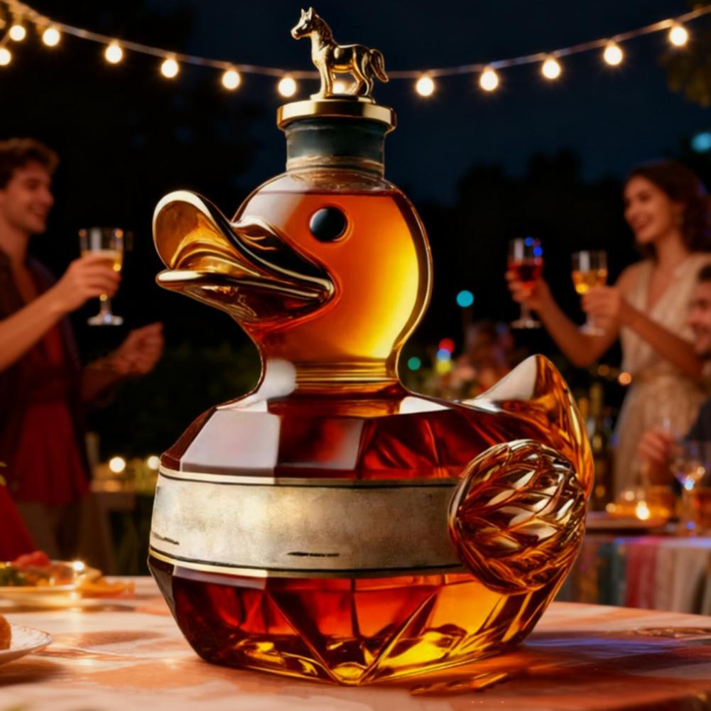 Whimsical Duck-shaped Flask Ar - Art Craft Duck 评论和价格